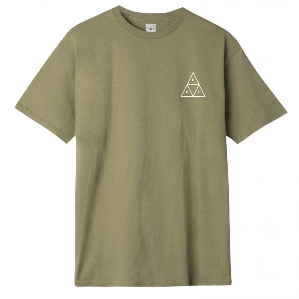 Dystopia Triple Triangle T-Shirt - Dried Herb