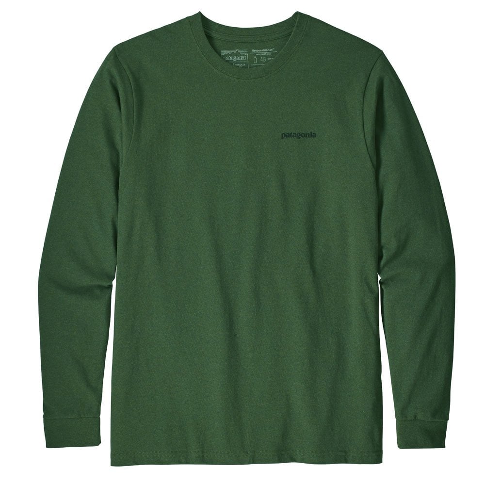 P6 Logo Long Sleeve T-Shirt - Alder Green