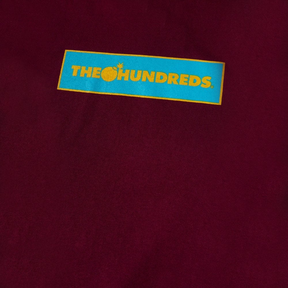 Corners T-Shirt - Burgundy