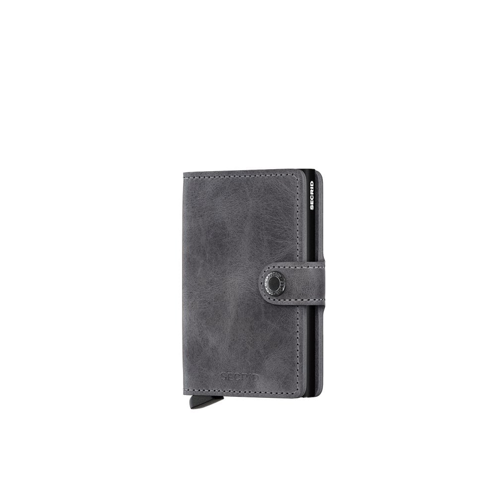 Mini Wallet Vintage - Grey/Black