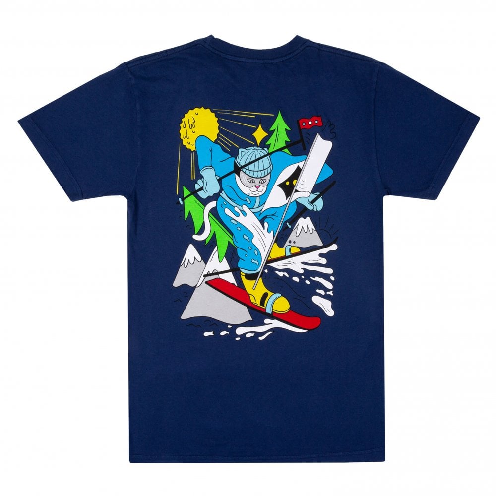 Slopes T-Shirt - Navy - Navy