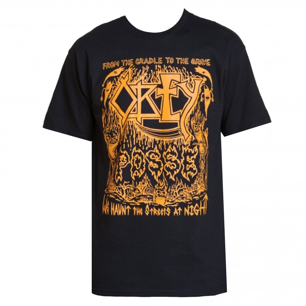 We Haunt The Streets T-Shirt - Black