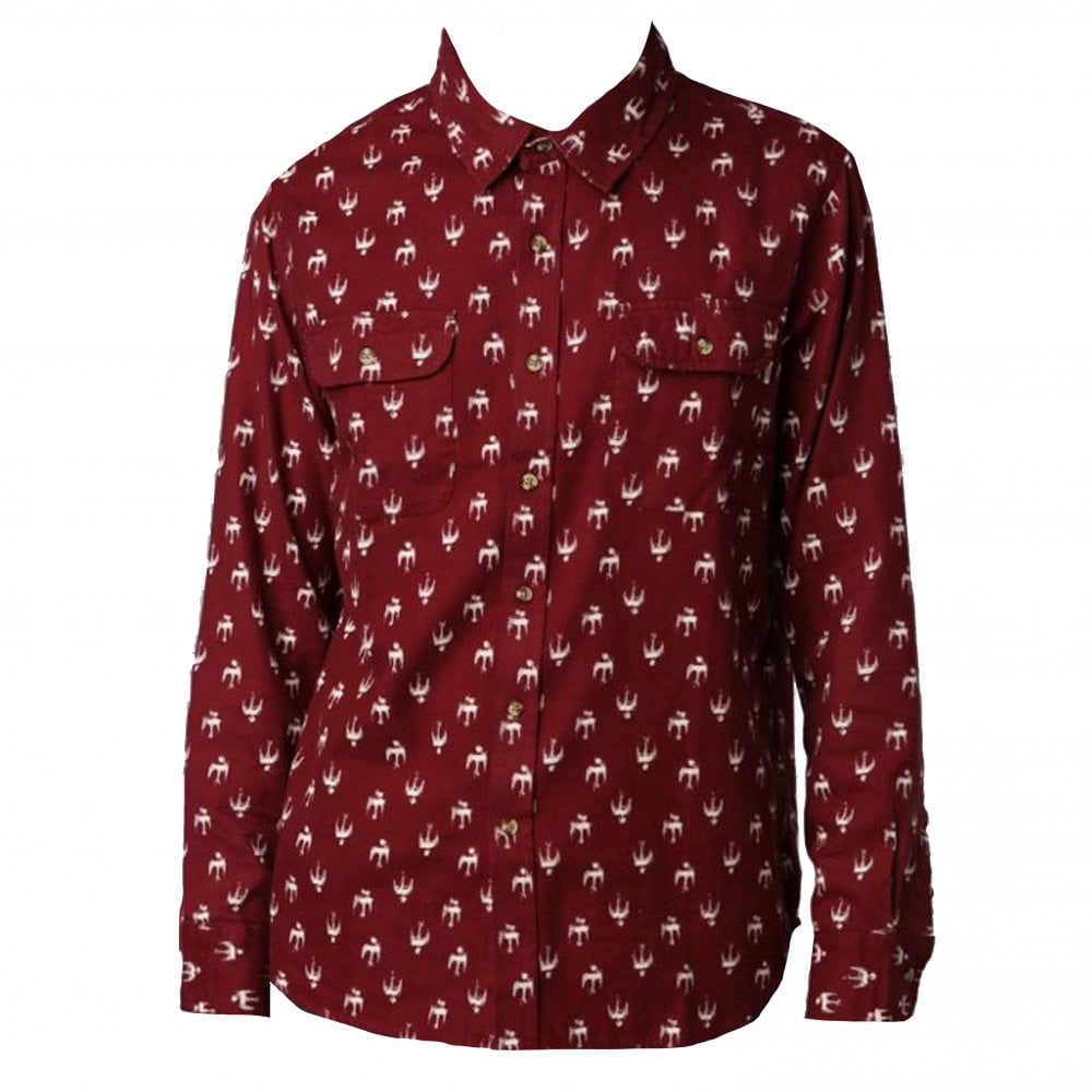Early Bird Shirt - Burgundy