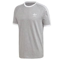 3 Stripe T-Shirt - Med Grey