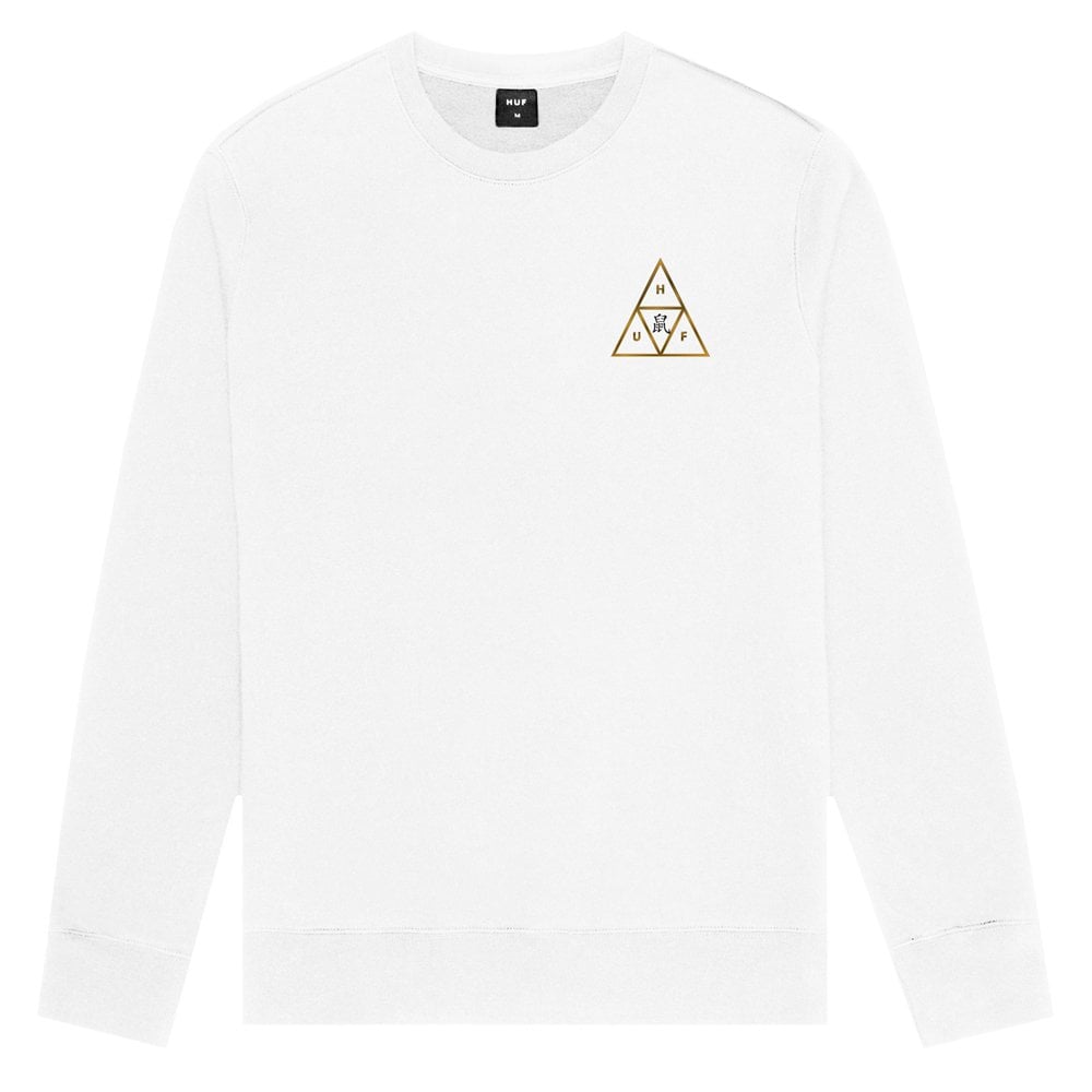 Year Of The Rat Crewneck Sweatshirt - White - White