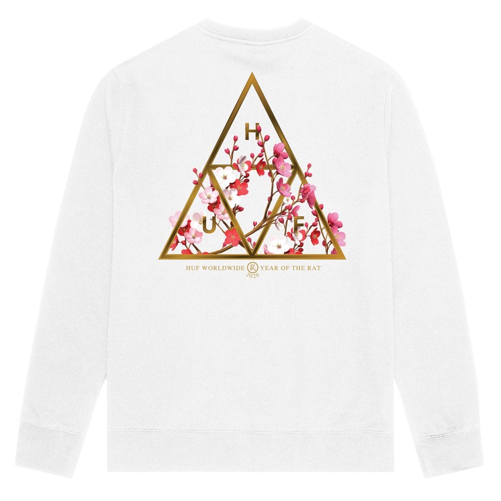 Year Of The Rat Crewneck Sweatshirt - White - White