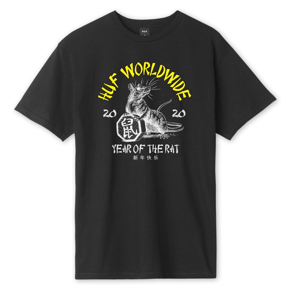 Year Of The Rat T-Shirt - Black