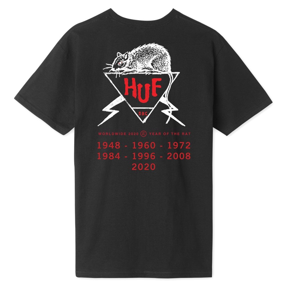 Year Of The Rat DBC T-Shirt - Black - Black