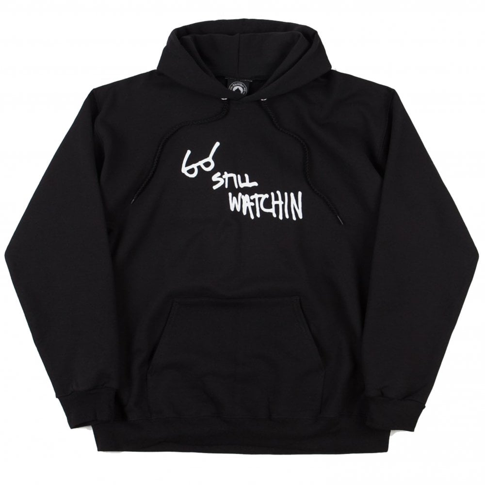 Still Watching Hoodie - Black - Black