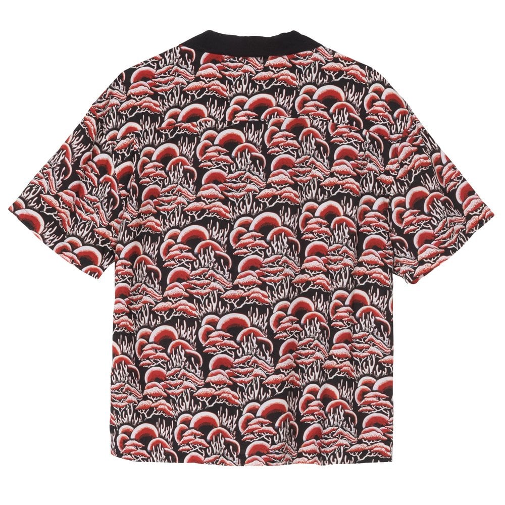 Coral Printed Shirt - Red - Red