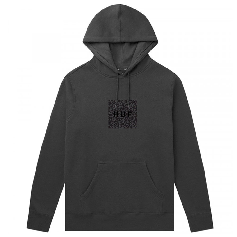 Quake Box Logo Hoodie - Black - Black