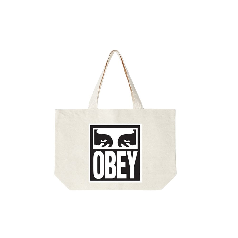 Eyes Icon Tote Bag - Natural