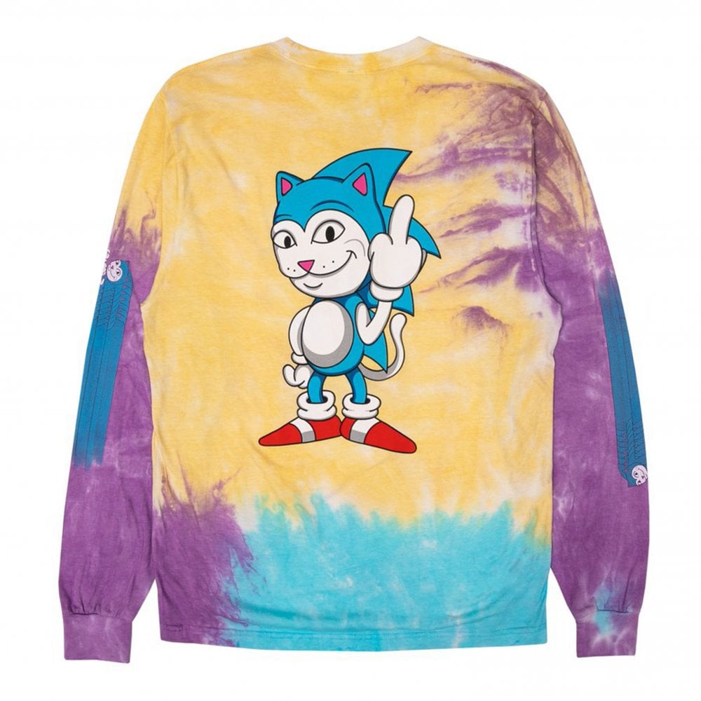 Nermhog Long Sleeve T-Shirt - Tie Dye - Tie Dye