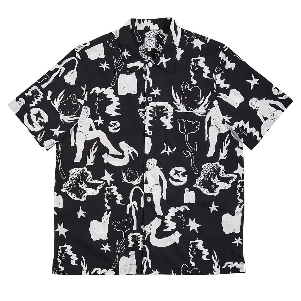 East Dream Shirt  - Black/White