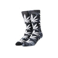 Tie Dye Plantlife Socks - Black/White