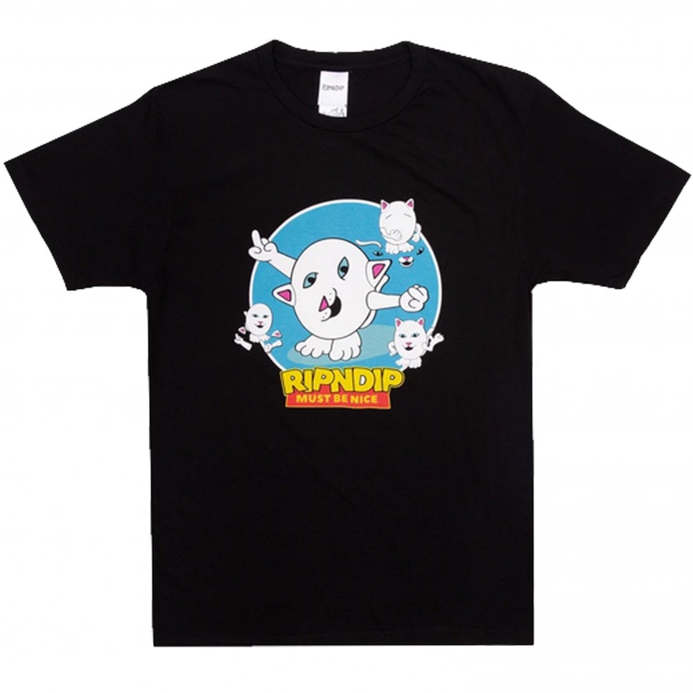Nerm Story T-Shirt - Black