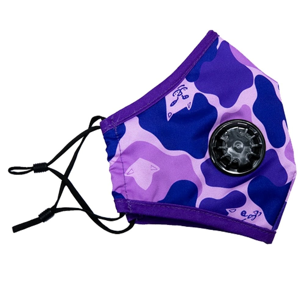 Ventilator Face Mask - Purple Camo