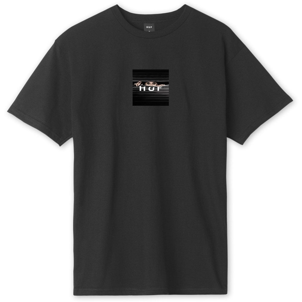 Voyeur Logo T-Shirt  - Black