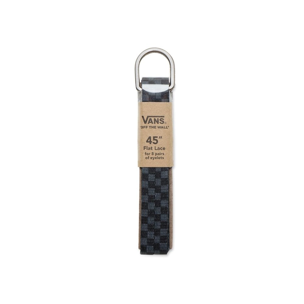 45" Flat Lace - Black/Charc