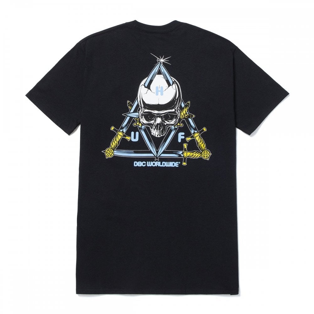 BLVD Triple Triangle T-Shirt - Black
