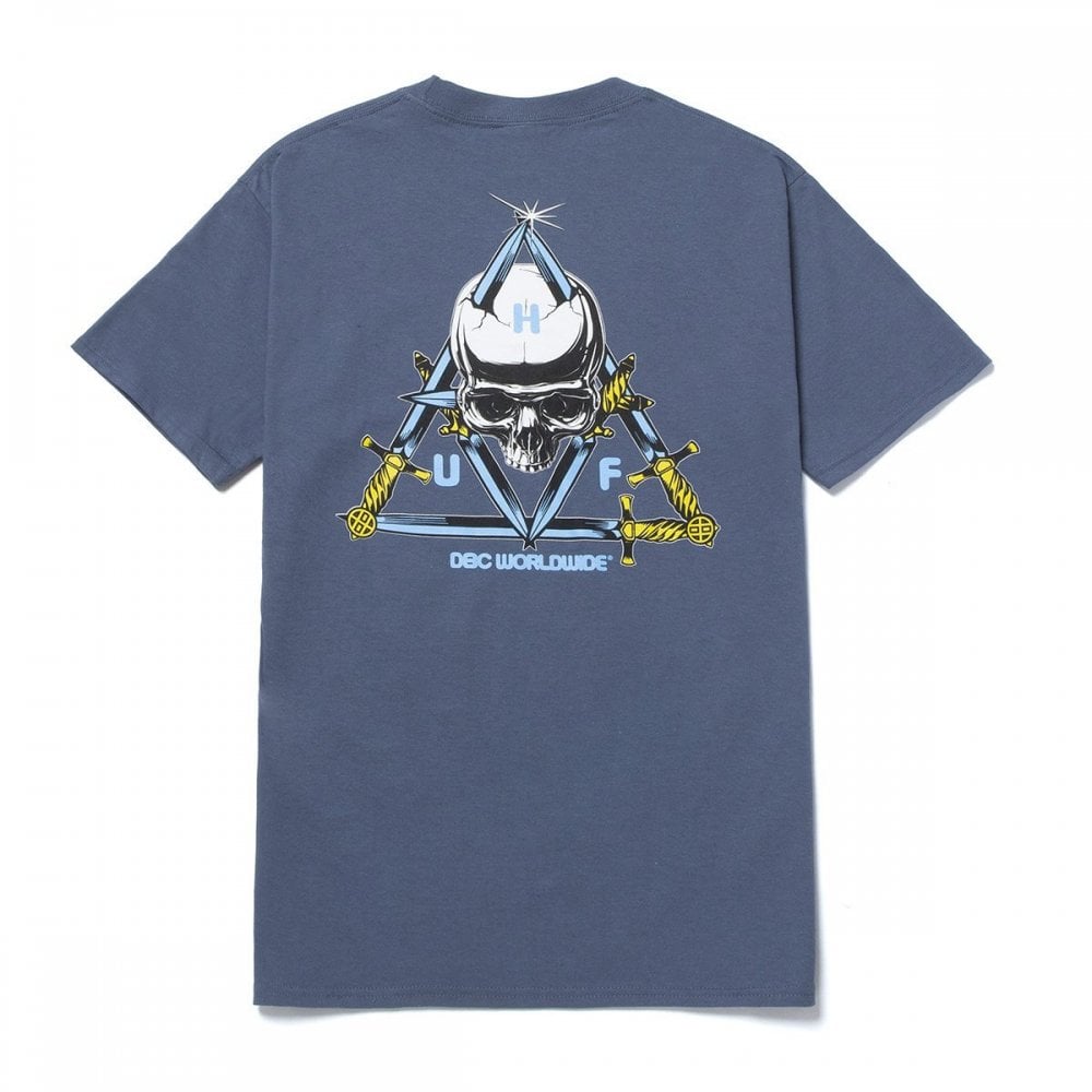 BLVD Triple Triangle T-Shirt - Slate