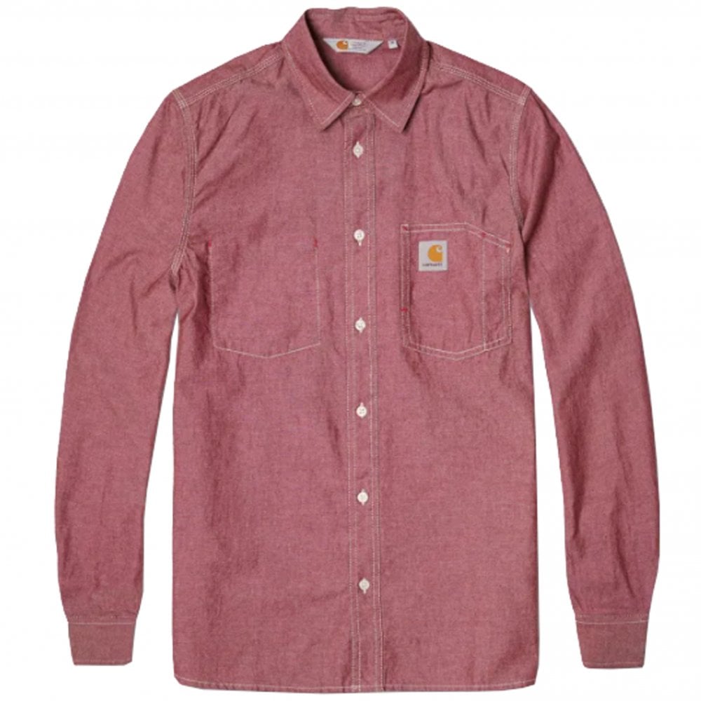 State Longsleeve Shirt - Cordovan