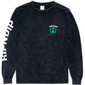 Peace No Love Long Sleeve T-Shirt - Blk Min Wash