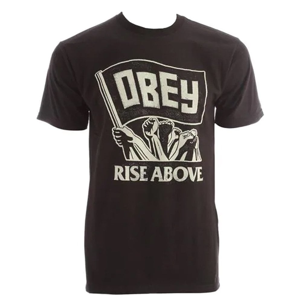 Above Flag T-Shirt - Black