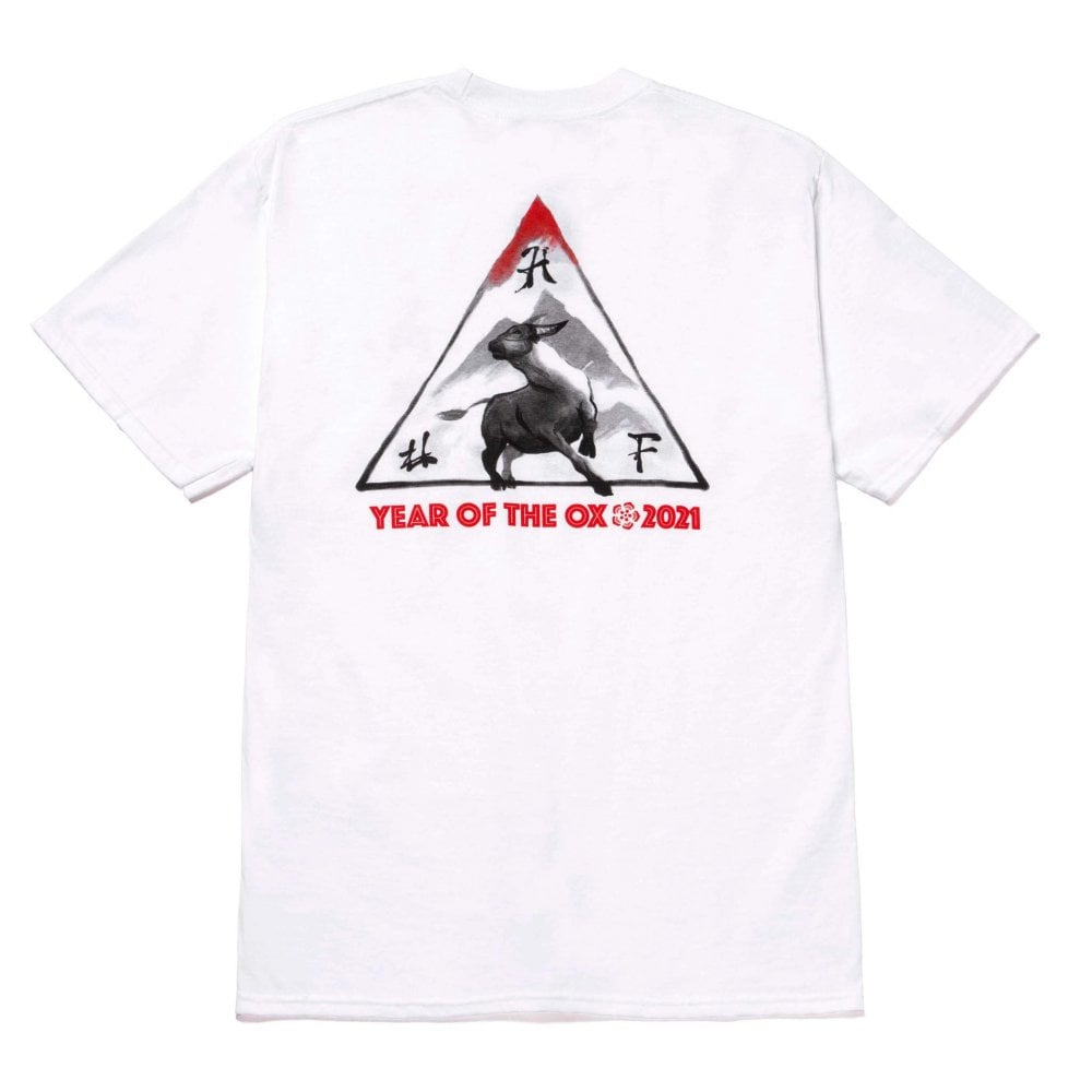 x Year Of The Ox Triple Triangle T-Shirt - White