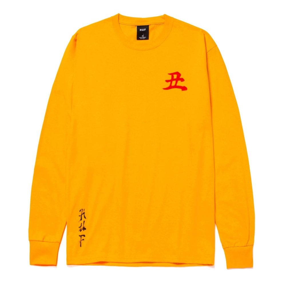 x Year Of The Ox Zen Ox Long Sleeve T-Shirt - Gold