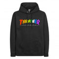 Rainbow Mag Hoodie - Black - Black
