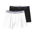 Cotton Trunks - Black/White