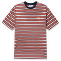 Beach Stripe T-Shirt - Coral