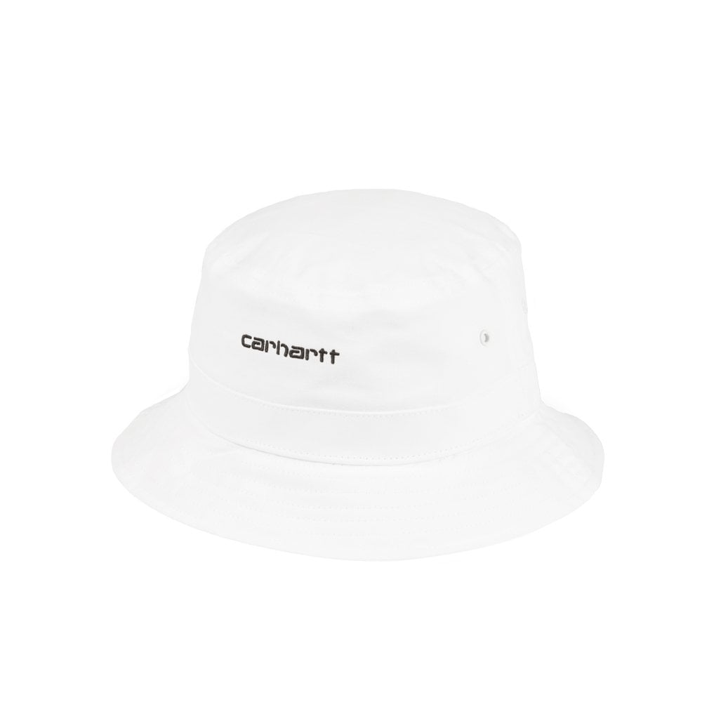Script Bucket Hat - White/Black