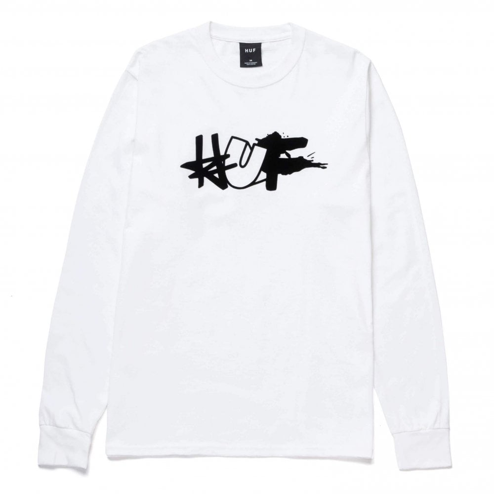x Haze Remix Long Sleeve T-Shirt - White - White