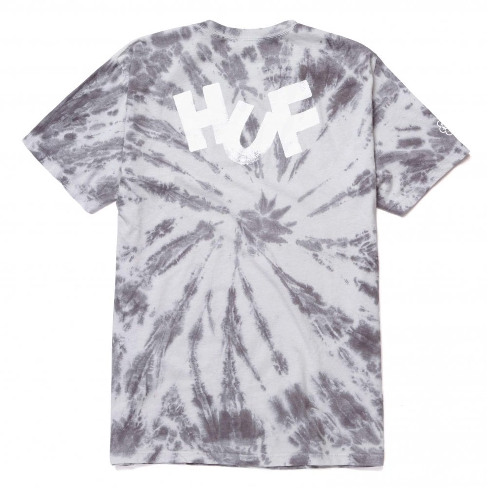 x Haze Brushed Tie-Dye T-Shirt - Black - Black