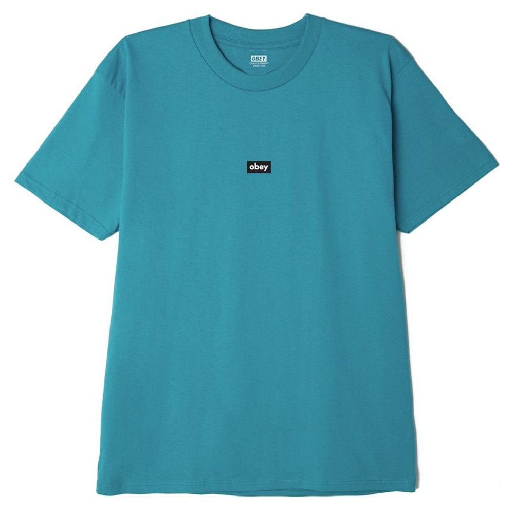 Black Bar T-Shirt - Teal