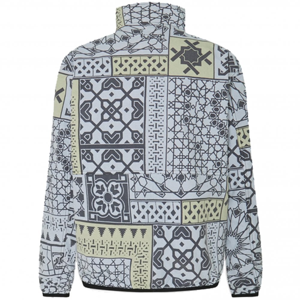 Patchwork Reversible Jacket - Blk/Nvy/Mlti