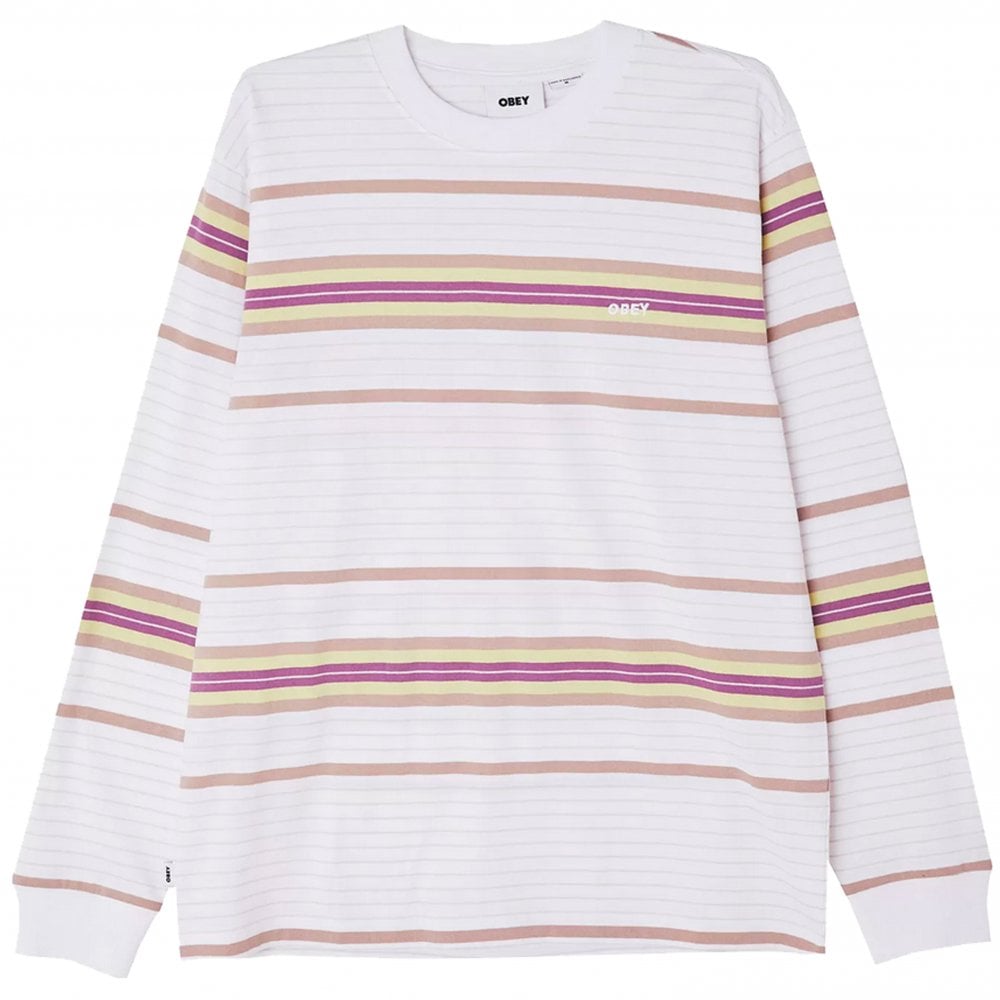 Williams Long Sleeve T-Shirt - White Multi