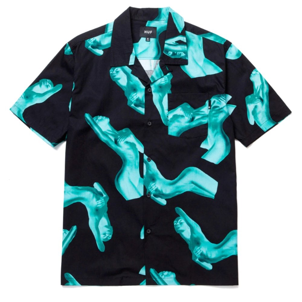 Her Resort Shirt - Black - Black