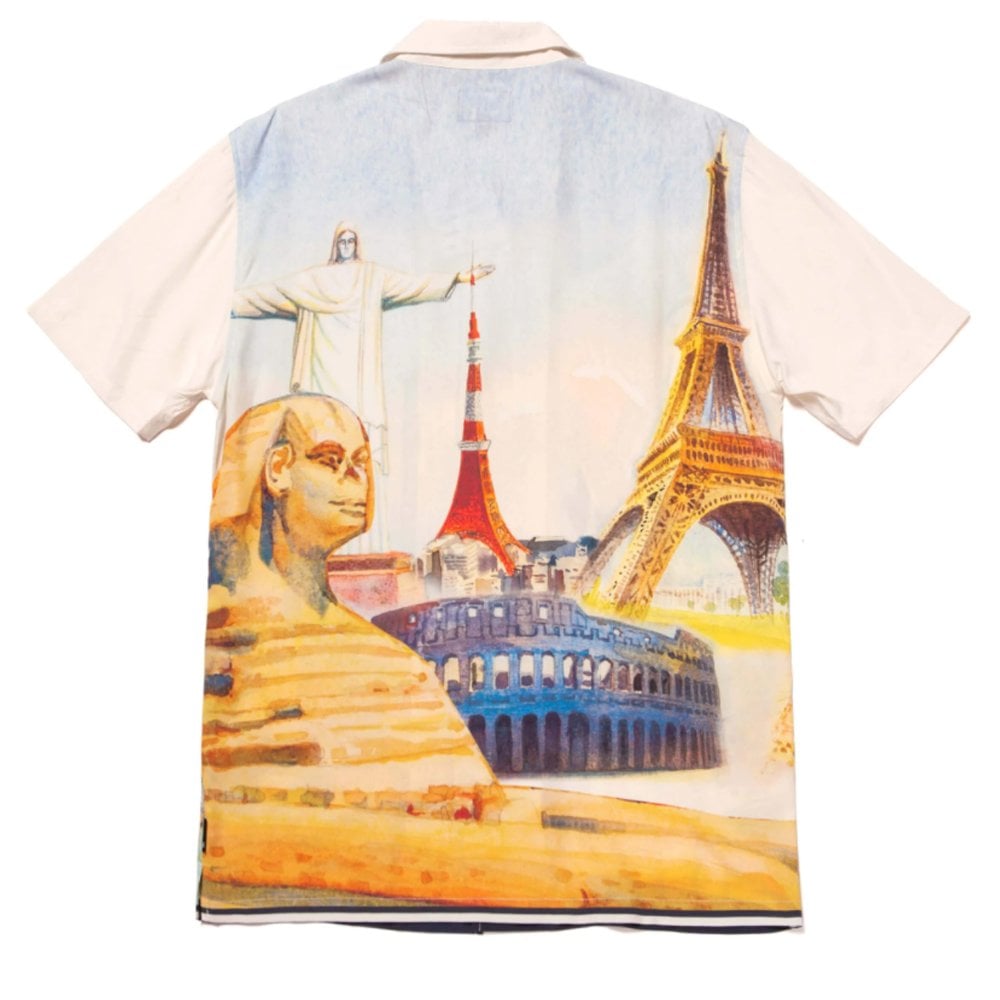 Prestige Short Sleeve Resort Shirt - White - White