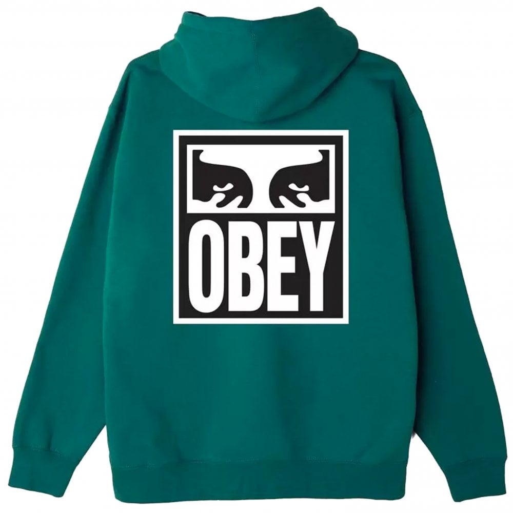 Eyes Icon 2 Hooded Sweatshirt - Velvet Pine