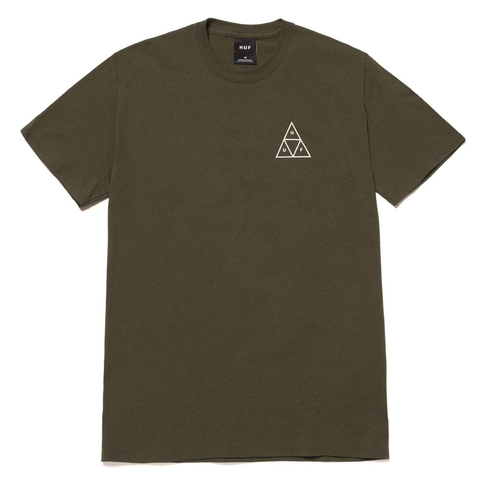 Essentials Triple Triangle T-Shirt - Olive