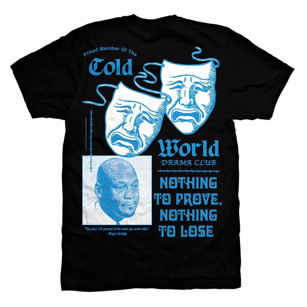 Drama Club T-Shirt - Black - Black