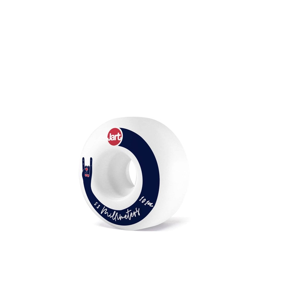 Skate Or Die Skateboard Wheels - White