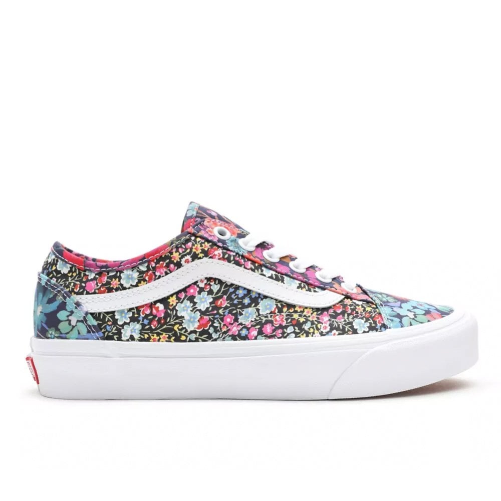 Old Skool Taper Liberty Fabric - Black Floral