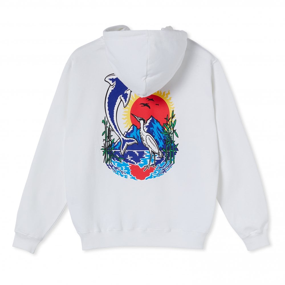 Mount Fuji Hoodie - White