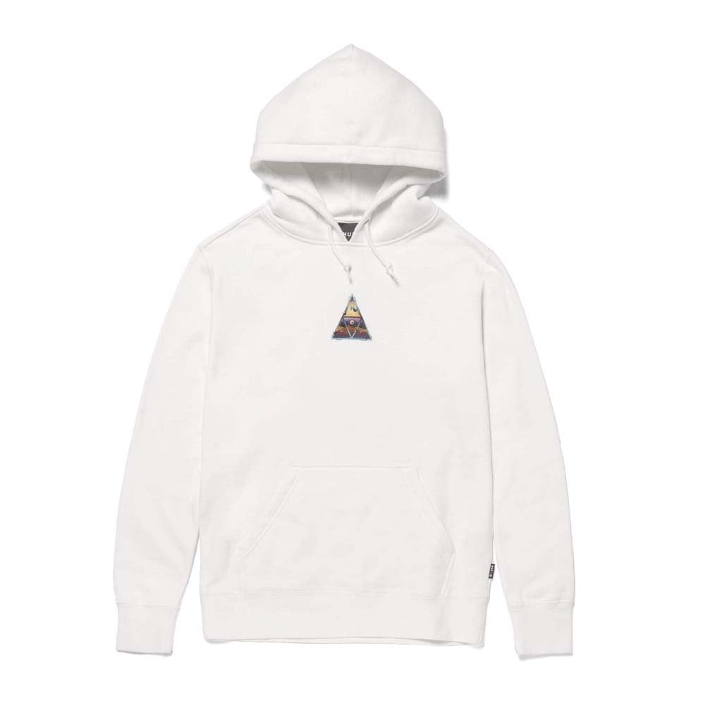 Altered State Triple Triangle Pullover Hoodie - White - White