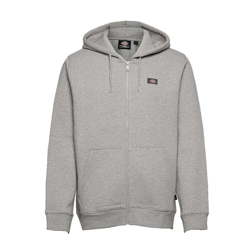 Oakport Zip Hoodie - Grey Melange