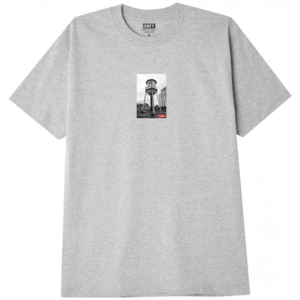 Water Tower T-Shirt - Heather Grey